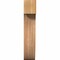 Ekena Millwork Del Monte Smooth Corbel, Western Red Cedar, 5 1/2"W x 12"D x 28"H COR06X12X28DEL00SWR - alternate 2